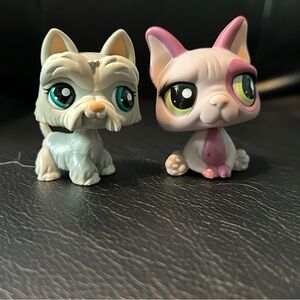 Littlest Pet Shop Scottie and Bulldog 1782 1757